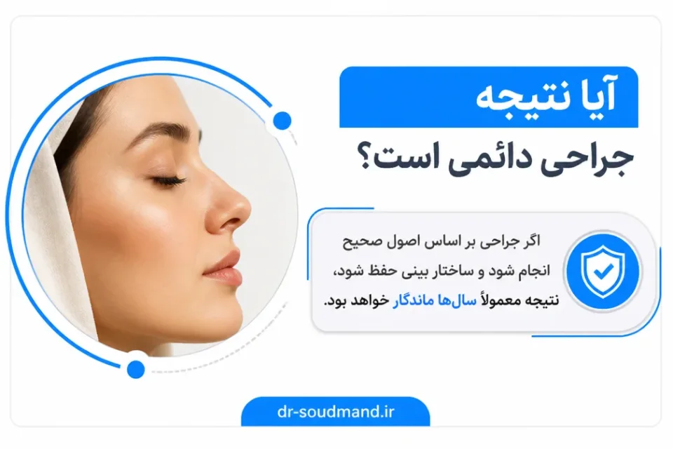 نمای توضیحی درباره آیا نتیجه جراحی دائمی است